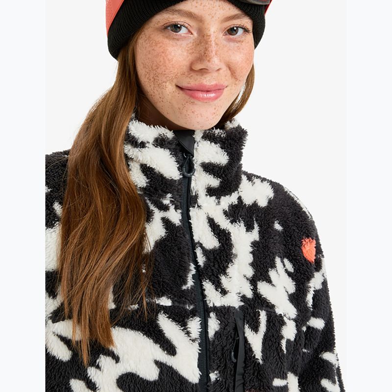 Дамски суитшърт ROXY Alabama true black/big flower 4