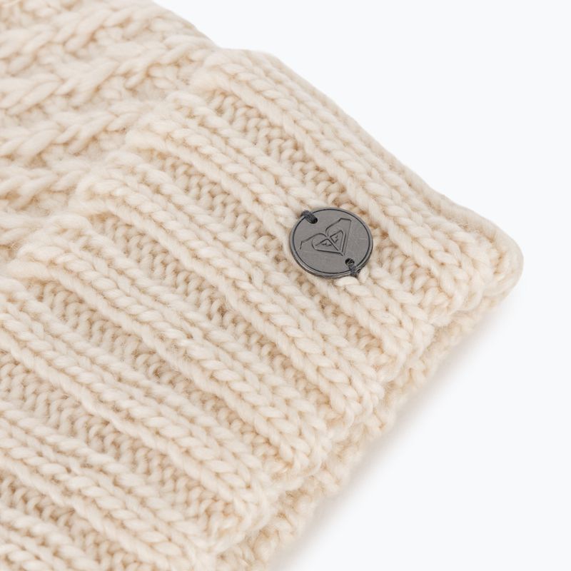 Дамска зимна шапка ROXY Blizzard Beanie whisper white 3
