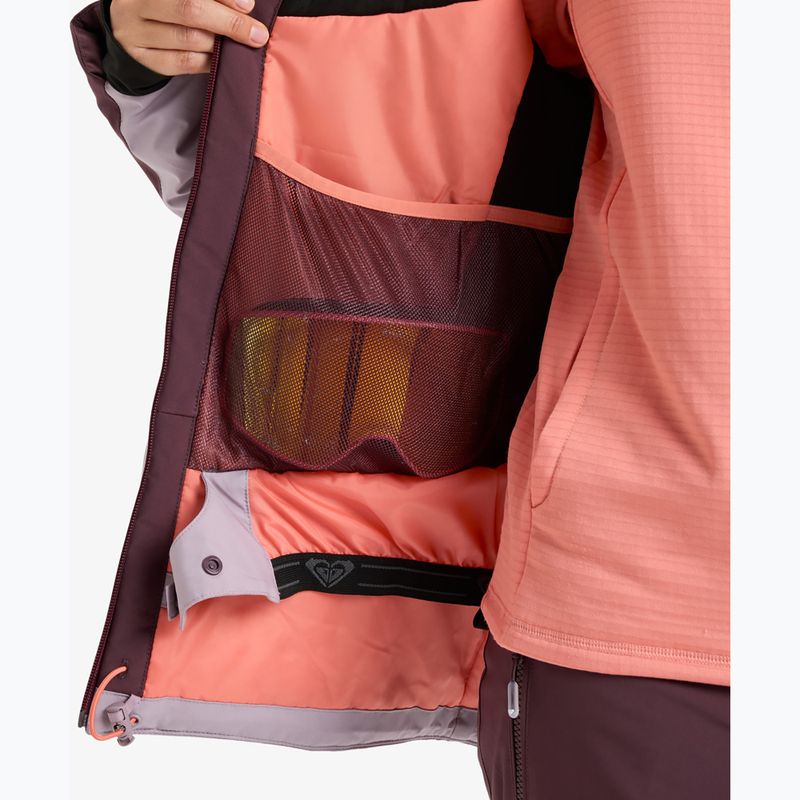 Дамско яке за сноуборд ROXY Stormdash huckleberry 12