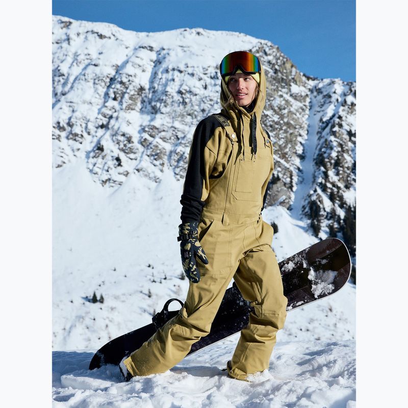 Дамски панталони за сноуборд ROXY Rideout Bib fennel seed 10
