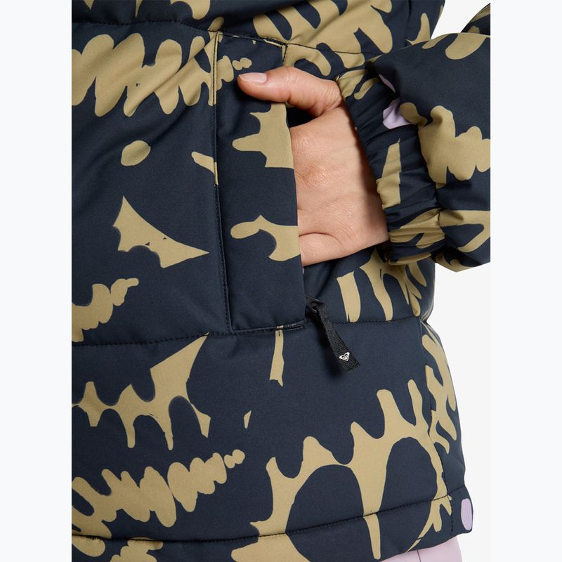 Дамско яке за сноуборд ROXY Snow Winter Rebel fennel seed/big flower 7