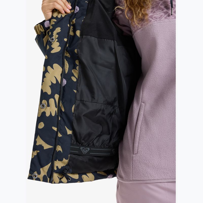 Дамско яке за сноуборд ROXY Snow Winter Rebel fennel seed/big flower 9