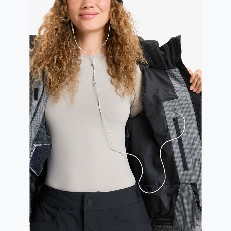 Дамско яке за сноуборд ROXY Snow Shimmer true black 11