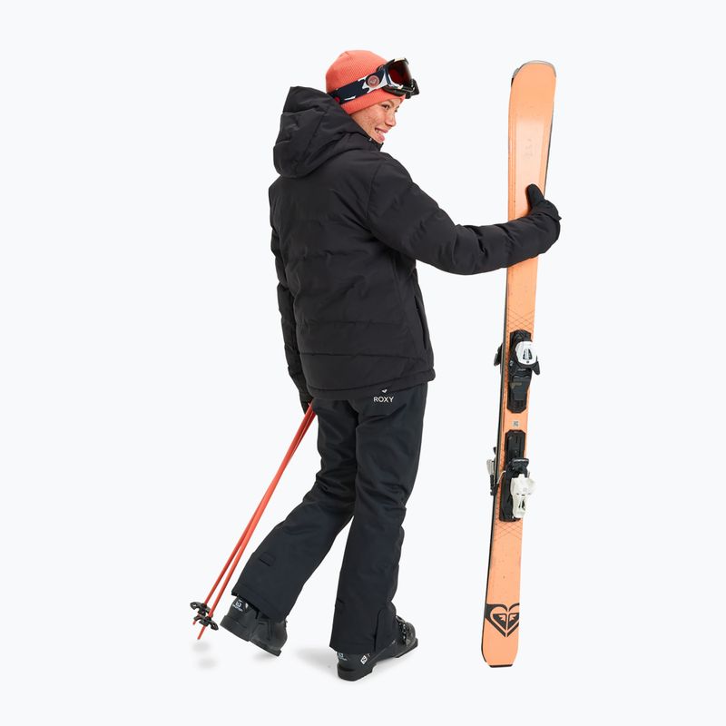 Дамско яке за сноуборд ROXY Snowhill Puffy true black 4