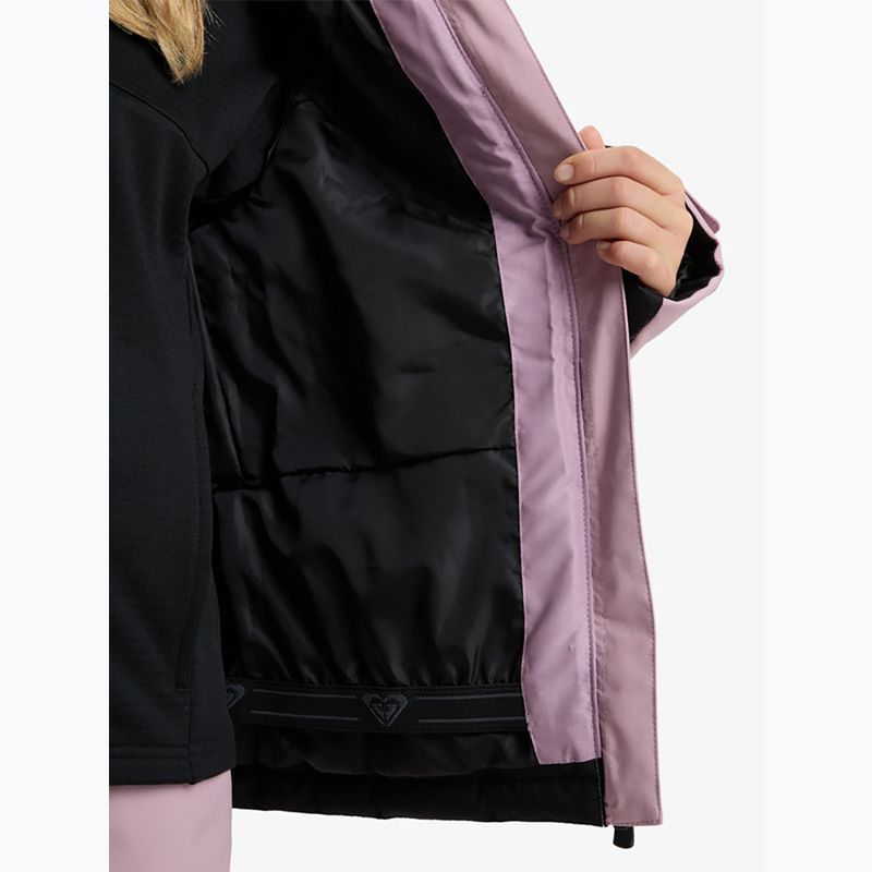 Детско яке за сноуборд ROXY Snowsylva true black 8