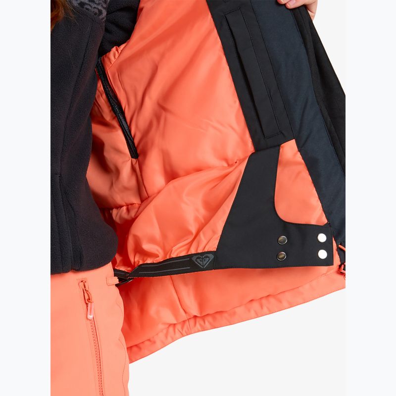 Дамско яке за сноуборд ROXY Upwards true black 12