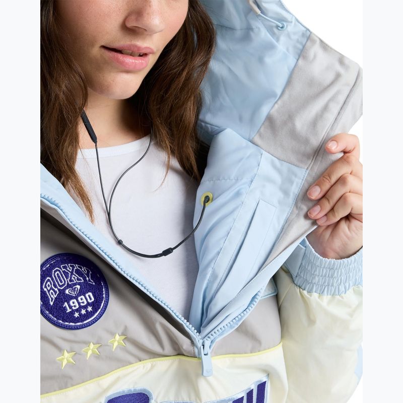 Дамско яке за сноуборд ROXY Chloe Kim Anorak ash 8