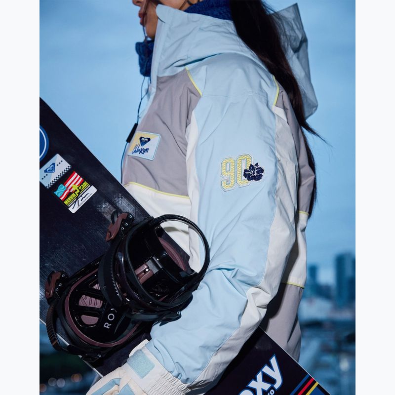 Дамско яке за сноуборд ROXY Chloe Kim Anorak ash 16