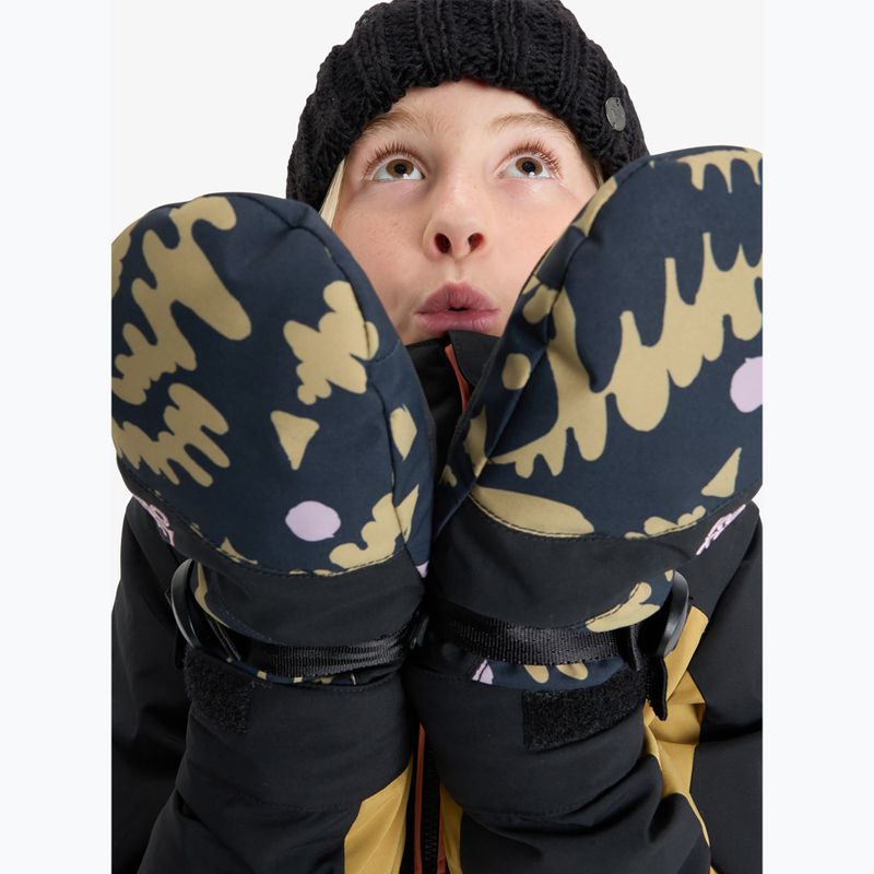 Детски ръкавици за сноуборд Roxy Jetty Mitt fennel seed/big flower rg 5