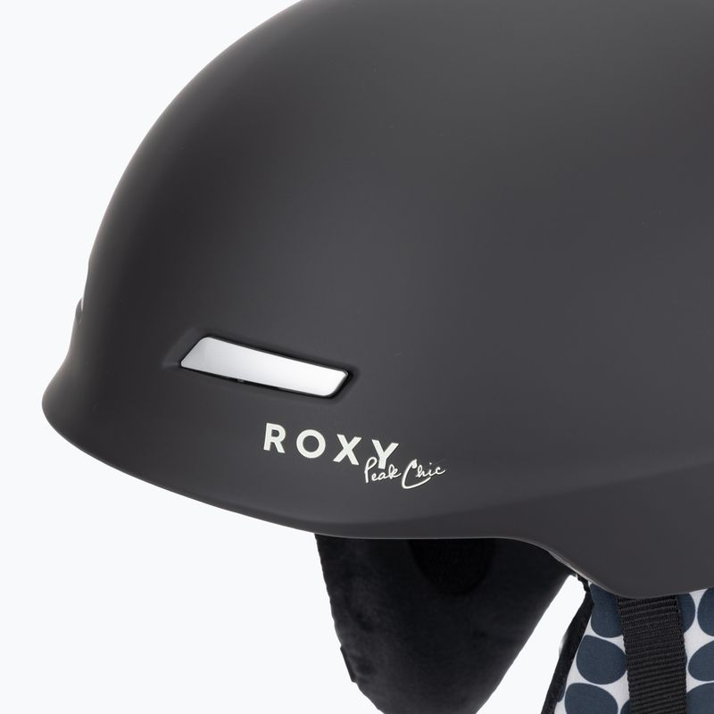 Сноуборд каска ROXY Angie anthracite sol searcher ditsy 7