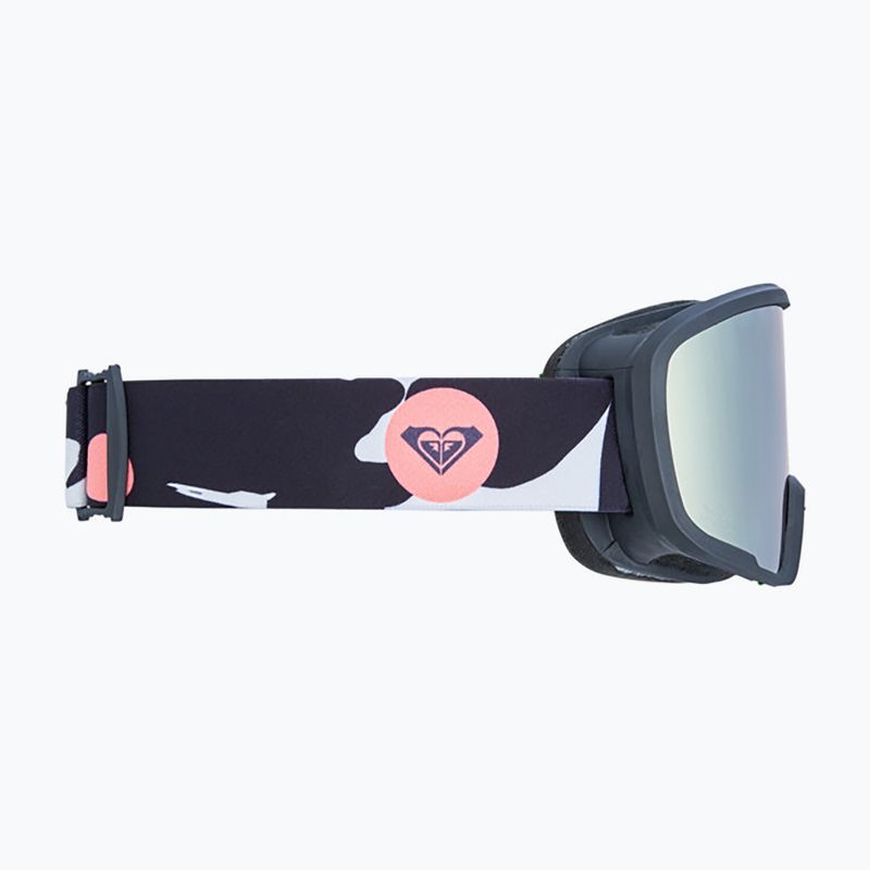 Детска маска за сноуборд ROXY Missy big flowers/clux ml orange 7