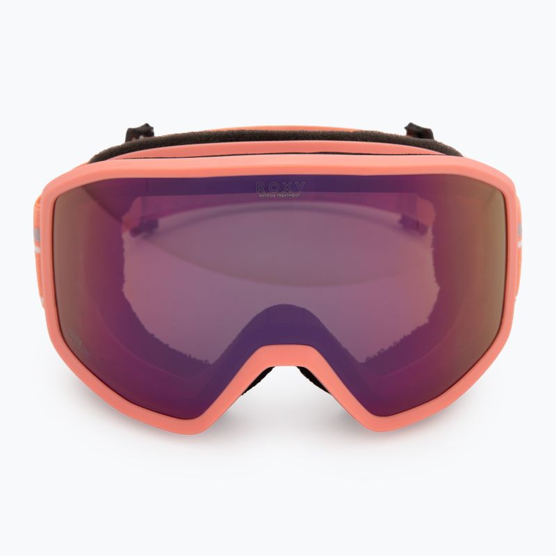 Дамска маска за сноуборд ROXY Izzy coral chic/clux ml l purple 2