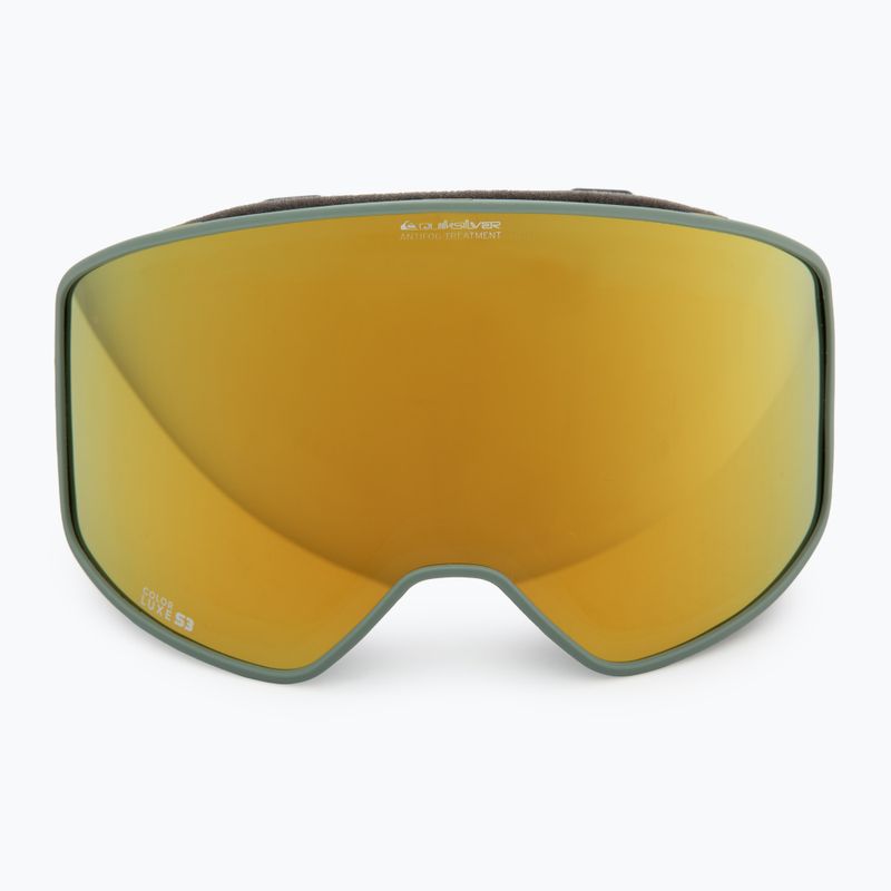 Маска за сноуборд Quiksilver Storm dark ivy/clux ml gold 2
