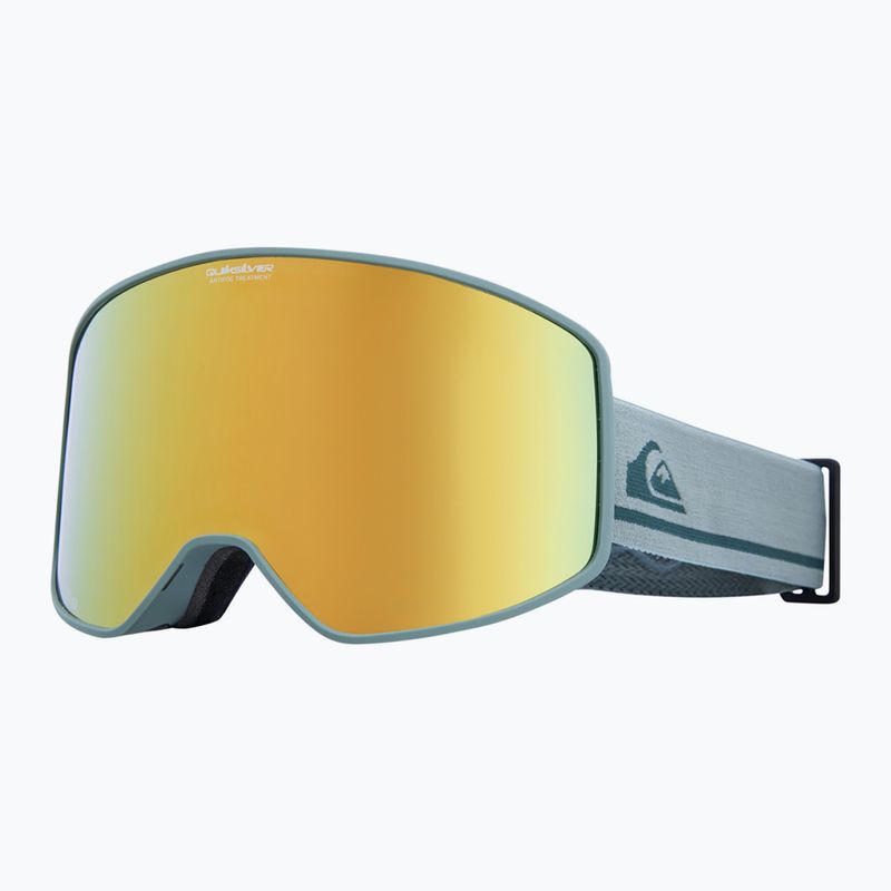 Маска за сноуборд Quiksilver Storm dark ivy/clux ml gold