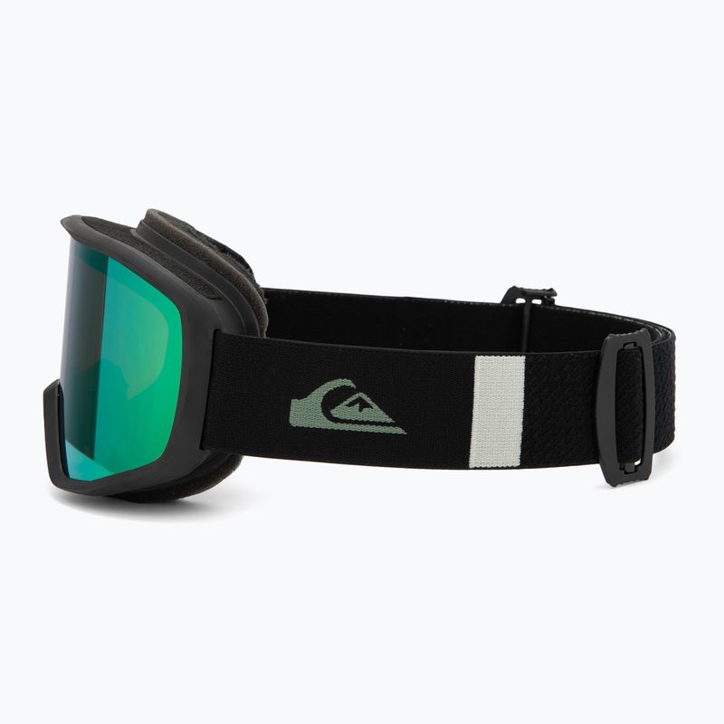 Мъжка маска за сноуборд Quiksilver Harper black/clux ml green 4