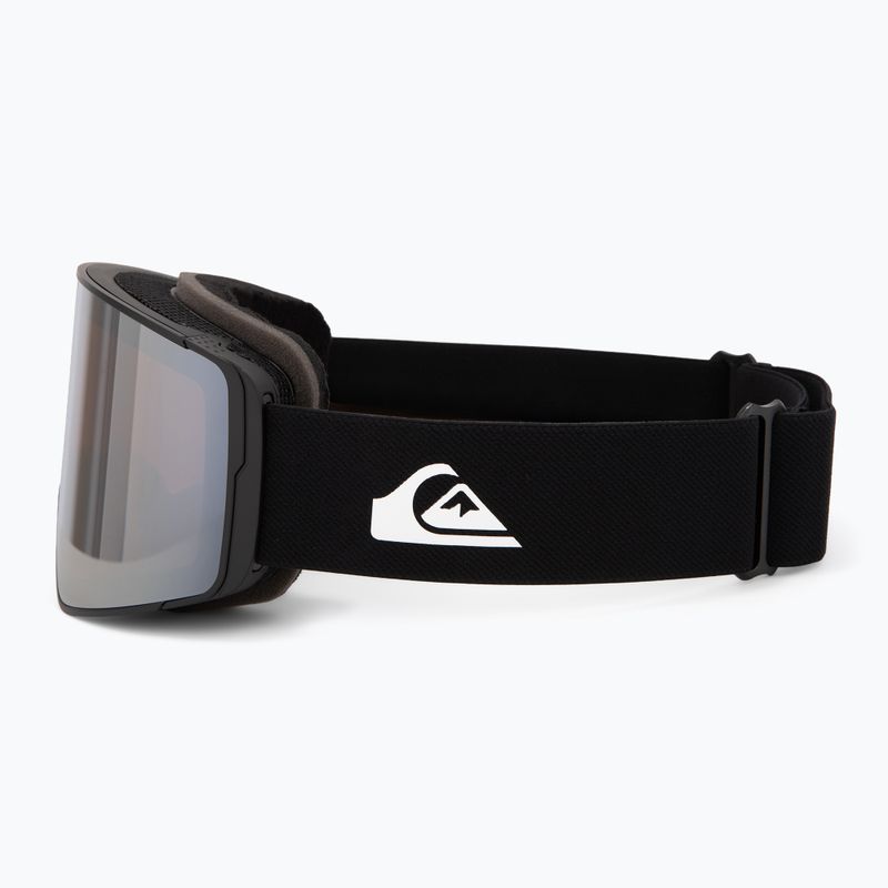 Мъжка маска за сноуборд Quiksilver Storm MG black/black clux ml silver 4
