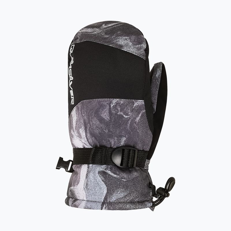 Детски ръкавици за сноуборд Quiksilver Mission Mitt thermostamp grayscale 2