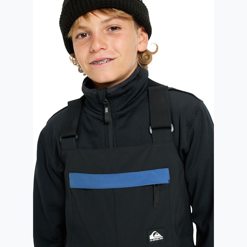 Детски панталони за сноуборд Quiksilver Mash Up Bib true black 5