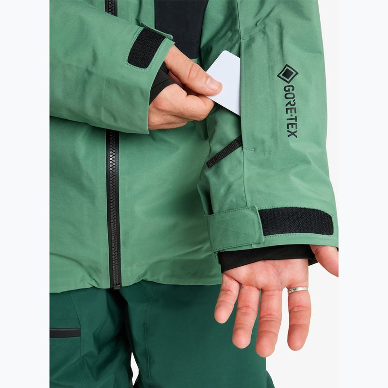 Детско яке за сноуборд Quiksilver Forever Stretch GTX dark ivy 5