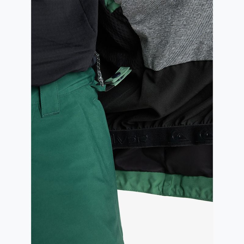 Детско яке за сноуборд Quiksilver Forever Stretch GTX dark ivy 13