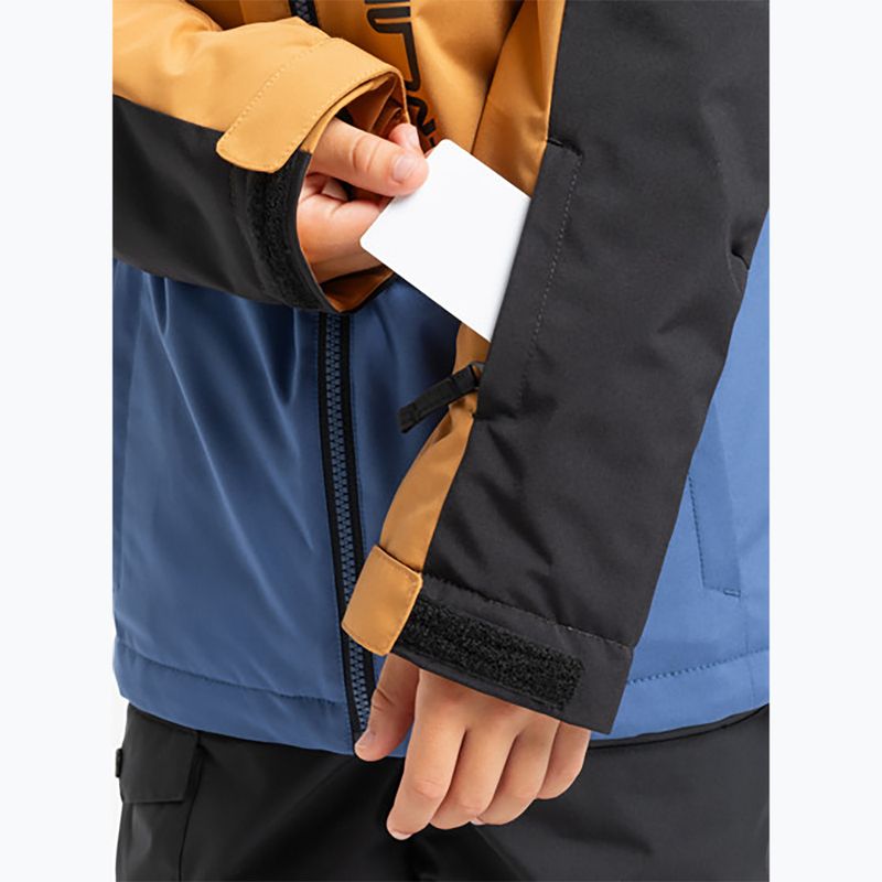 Детско яке за сноуборд Quiksilver Side Hit Block true navy 4