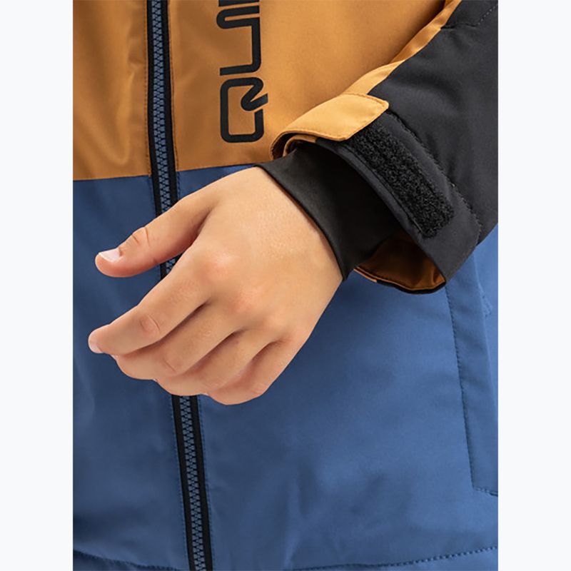 Детско яке за сноуборд Quiksilver Side Hit Block true navy 6