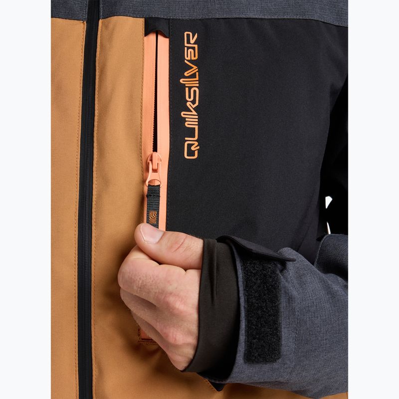 Мъжко яке за сноуборд Quiksilver Dawson true black 7