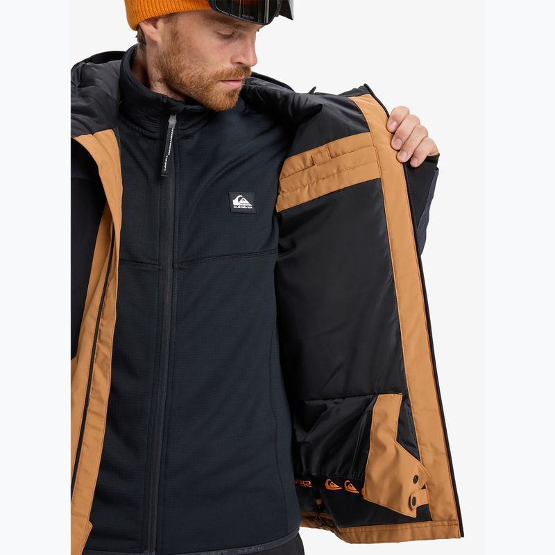 Мъжко яке за сноуборд Quiksilver Dawson true black 12
