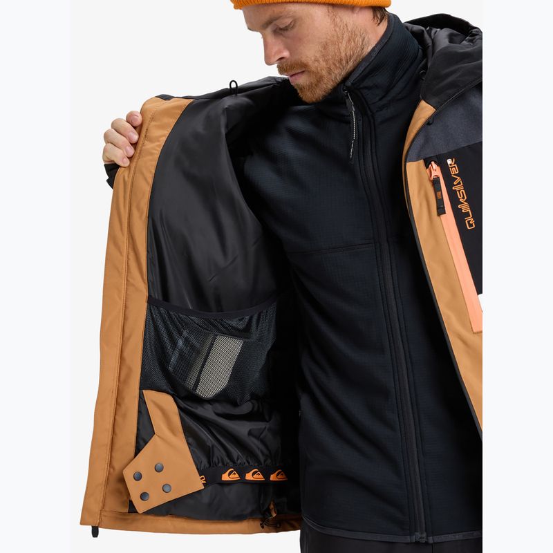 Мъжко яке за сноуборд Quiksilver Dawson true black 13