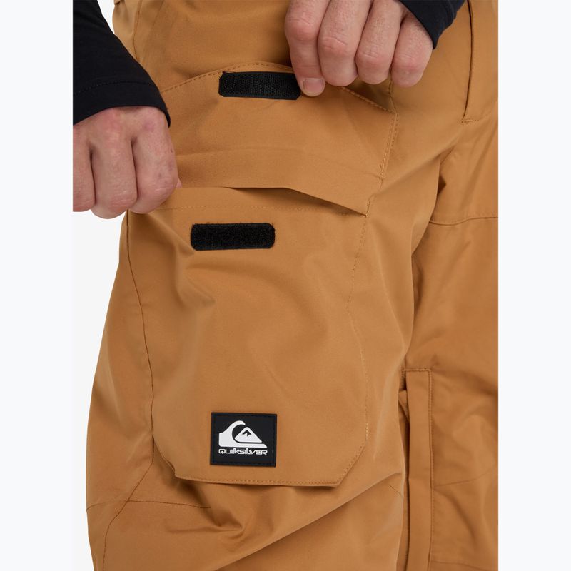 Мъжки панталони за сноуборд Quiksilver Utility almond 8