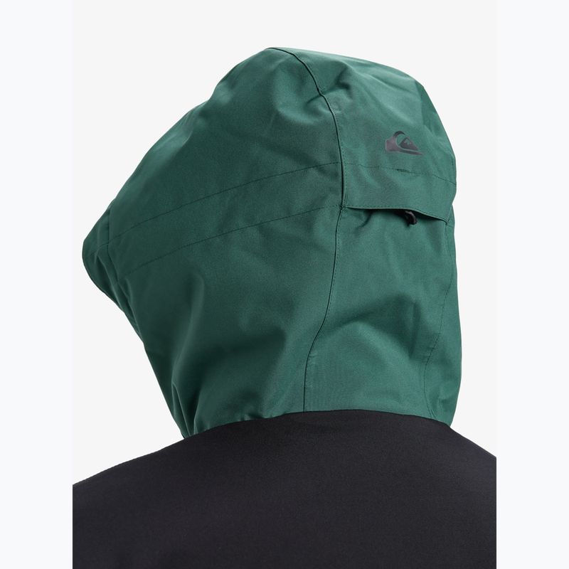 Мъжка яке за сноуборд Quiksilver Titano trekking green 5