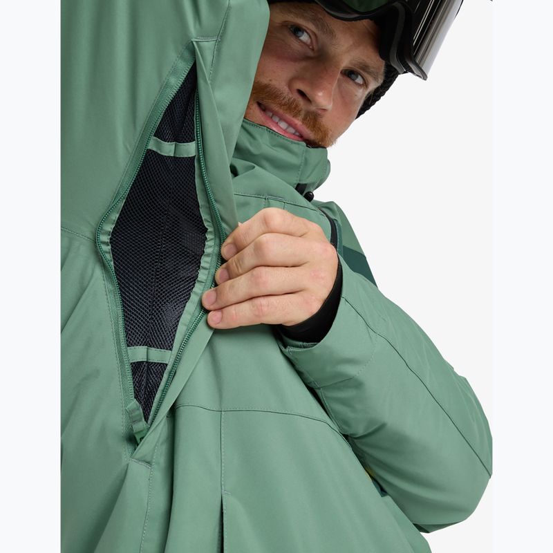 Мъжко сноуборд яке Quiksilver Sycamore Solid 20K dark ivy 9