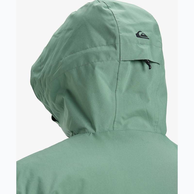 Детско яке за сноуборд Quiksilver Sycamore Solid 20K dark ivy 11