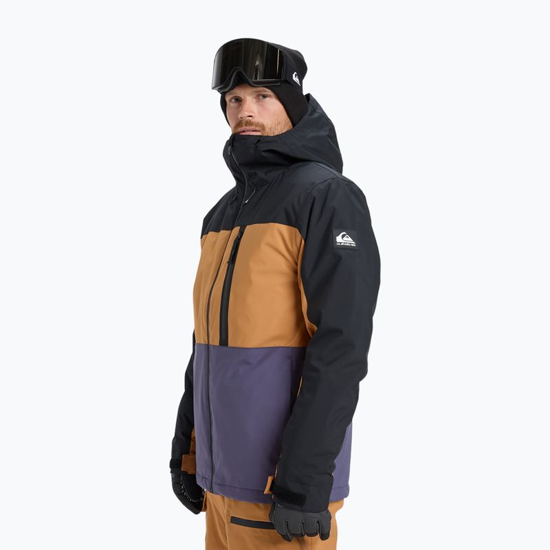 Мъжко яке за сноуборд Quiksilver Sycamore Block 20K dark ivy 4