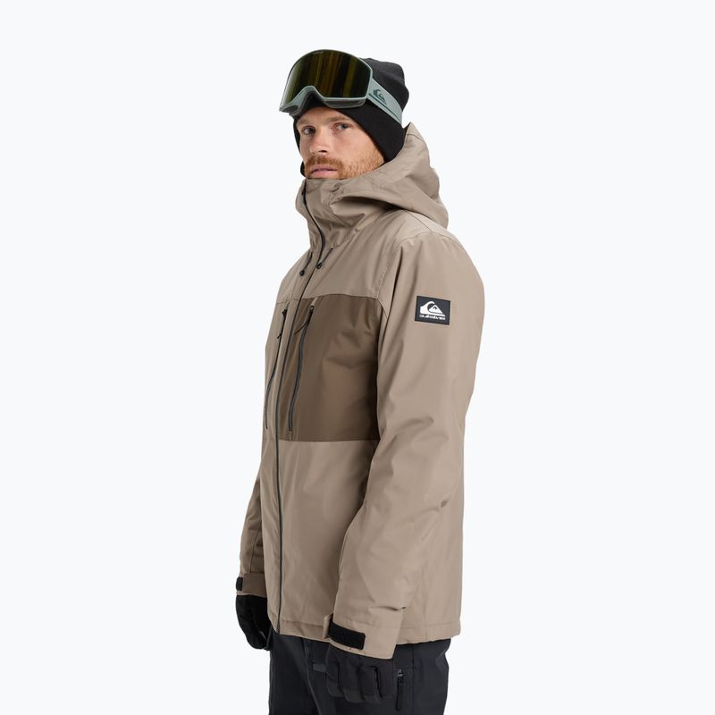 Мъжко сноуборд яке Quiksilver Sycamore Solid 20K fallen rock 4