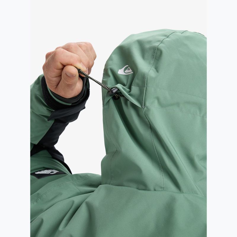 Мъжко яке за сноуборд Quiksilver Sycamore Block 20K dark ivy 9
