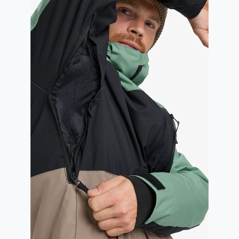 Мъжко яке за сноуборд Quiksilver Sycamore Block 20K dark ivy 8