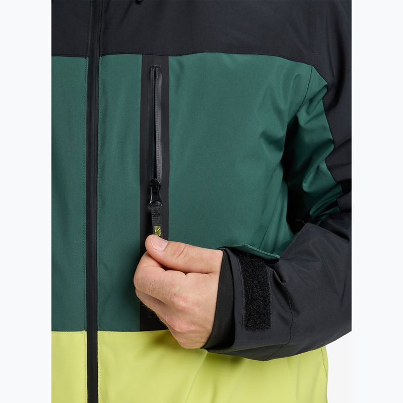 Мъжко яке за сноуборд Quiksilver Sycamore Block 20K dark ivy 7