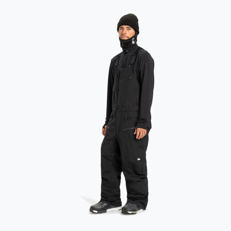 Мъжки панталони за сноуборд Quiksilver Paramo Stretch 20K Bib true black 3