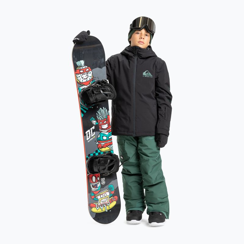 Детско яке за сноуборд Quiksilver Mission true black 2