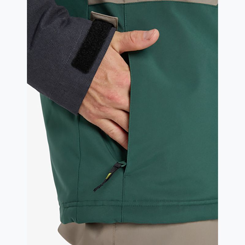 Мъжко яке за сноуборд Quiksilver Dawson trekking green 9