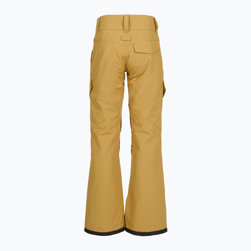 Детски панталони за сноуборд DC Nonchalant mustard gold 7