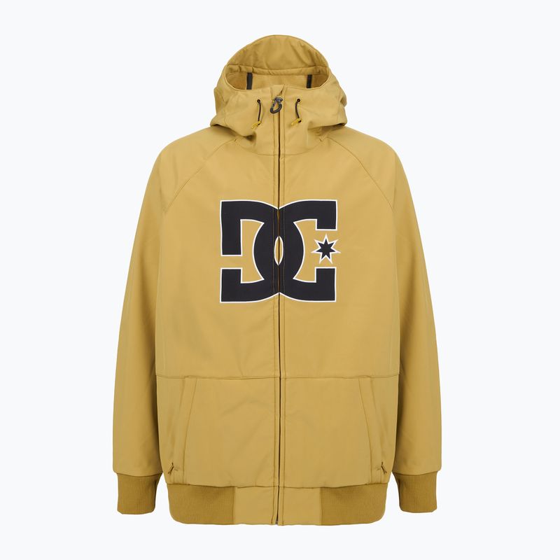 Мъжко яке за сноуборд DC Spectrum Softshell mustard gold 5