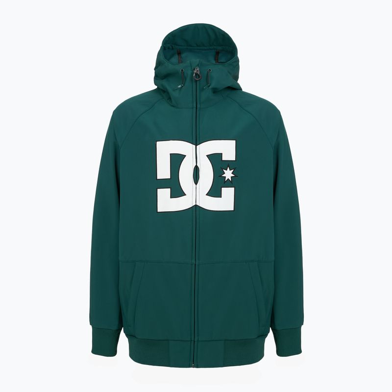 Мъжко яке за сноуборд DC Spectrum Softshell deep teal 3