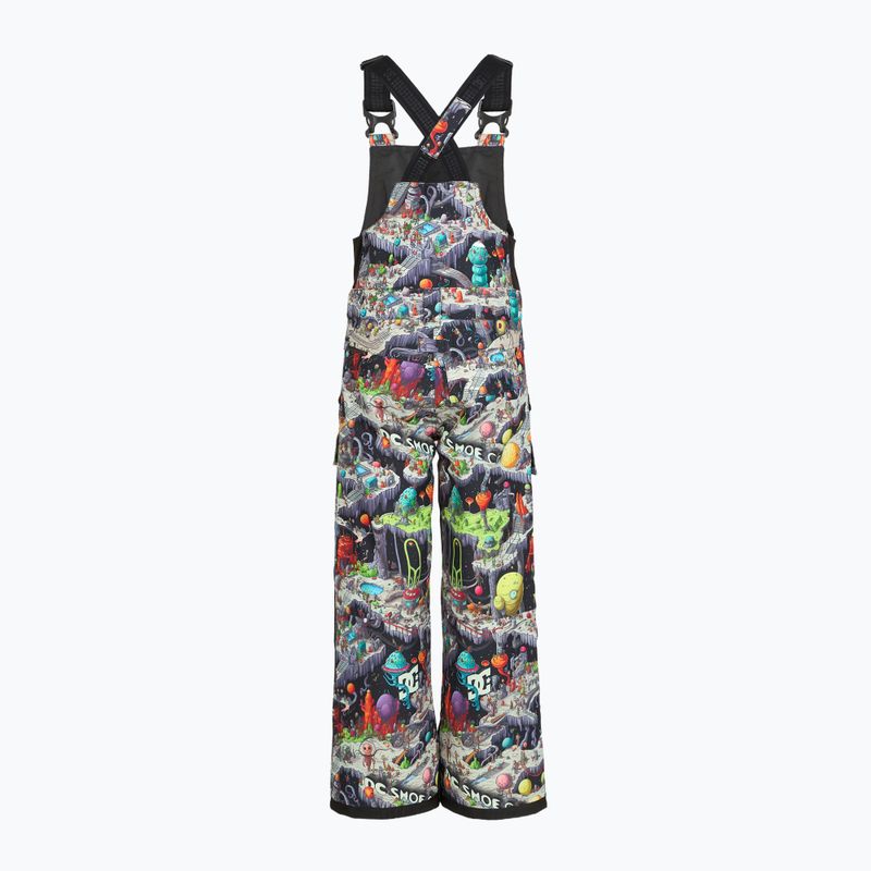 Детски панталони за сноуборд DC Roadblock Youth Bib outer world black 4