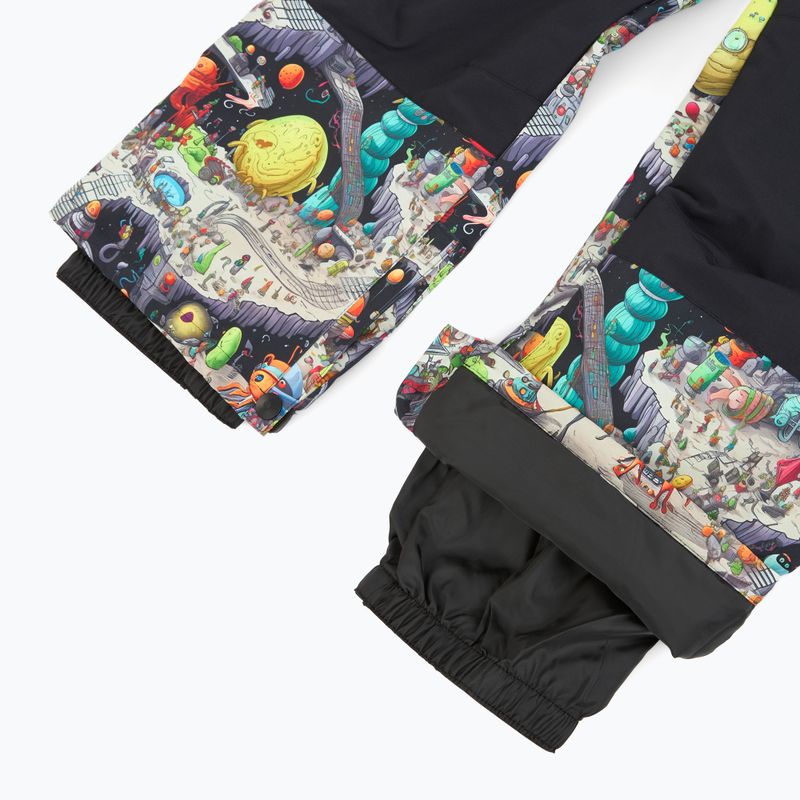 Детски панталони за сноуборд DC Roadblock Youth Bib outer world black 7