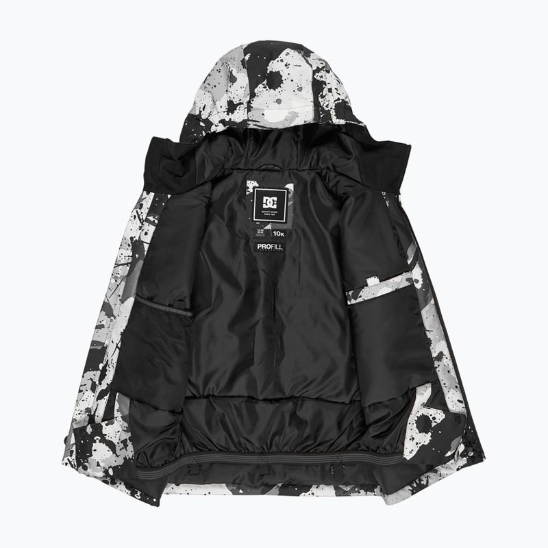 Детско яке за сноуборд DC Basis Print Youth splat camo 3