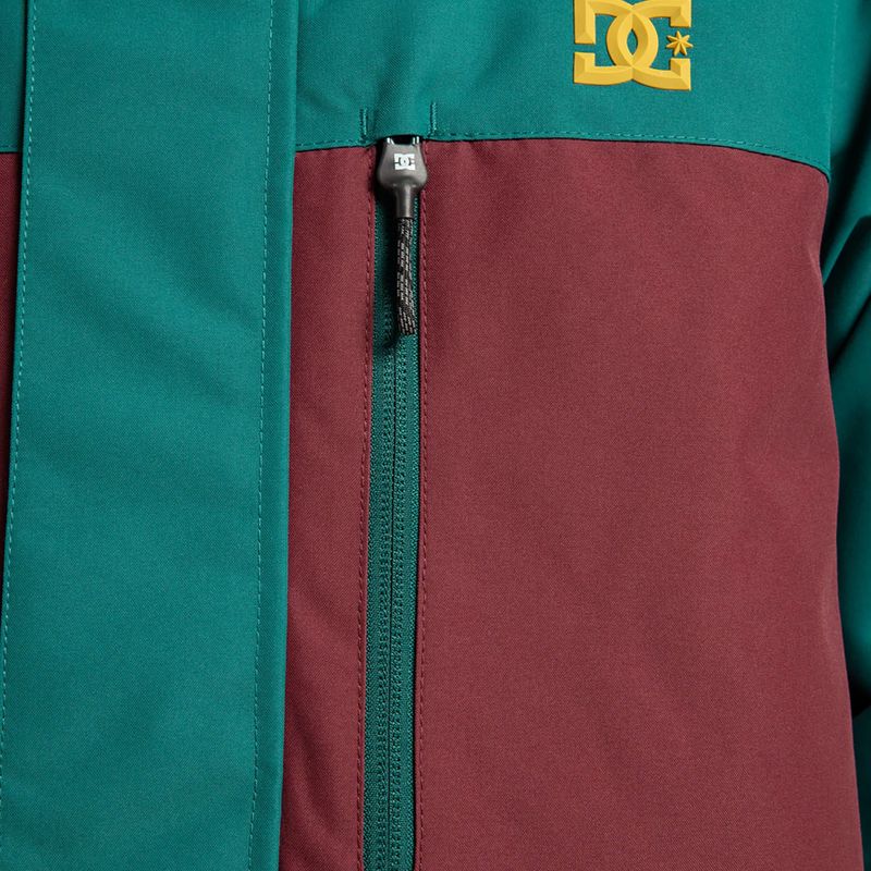 Мъжко яке за сноуборд DC Defiant wine 6