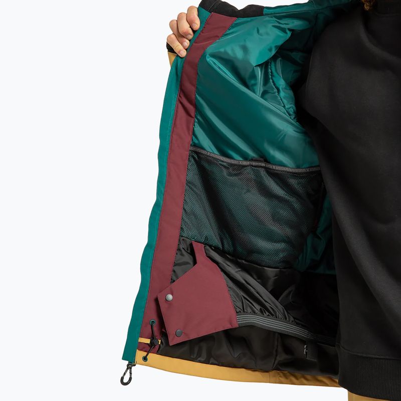 Мъжко яке за сноуборд DC Defiant wine 8