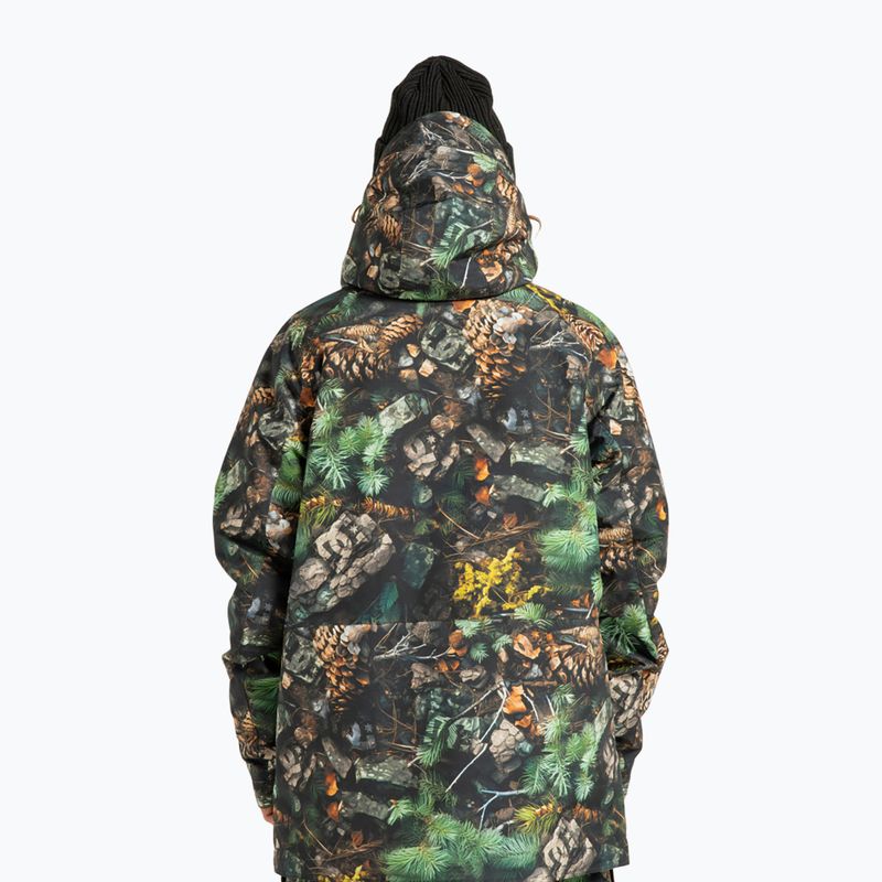 Мъжко яке за сноуборд DC Tundra pine photo camo 3